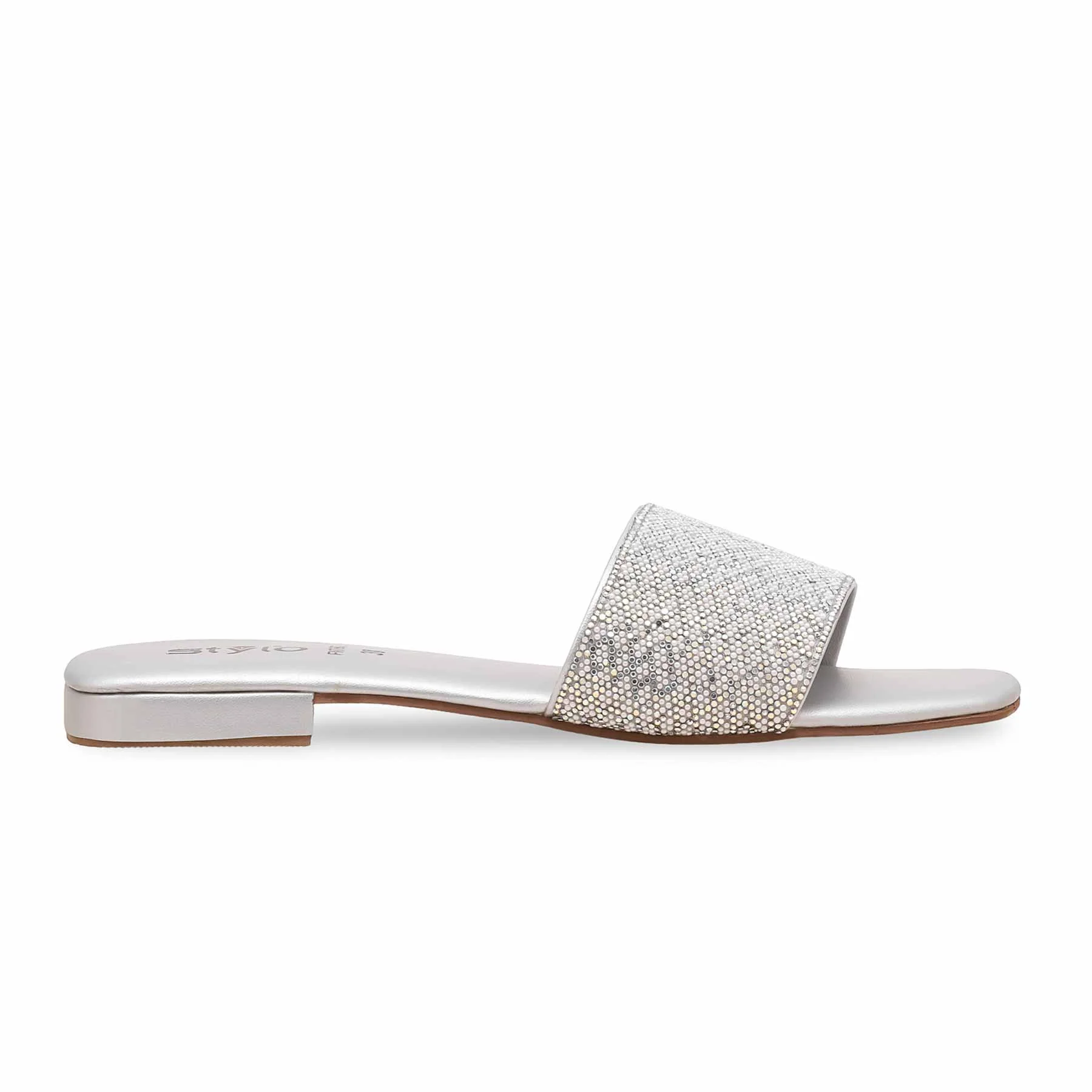Silver Fancy Slipper FN7862 - Image 2