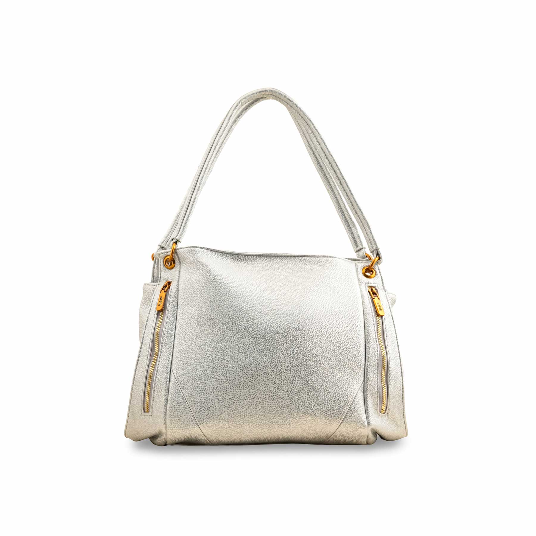 Silver Formal Shoulder Bag P36384 - Image 2