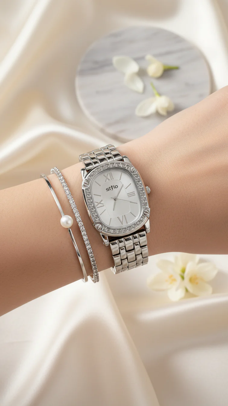 Silver Ladies Watch J34006