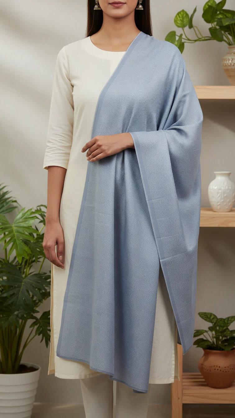 Silver Winter Stole PW5771