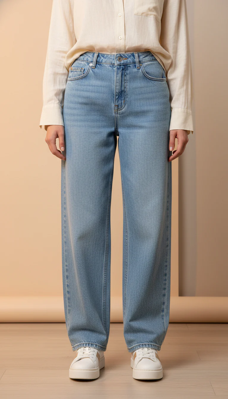 Sky Blue Denim Pant PP6040