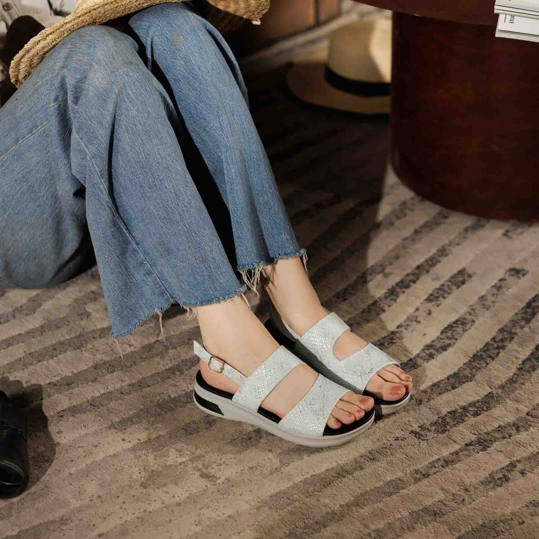 Sky Blue Formal Sandal PU0142