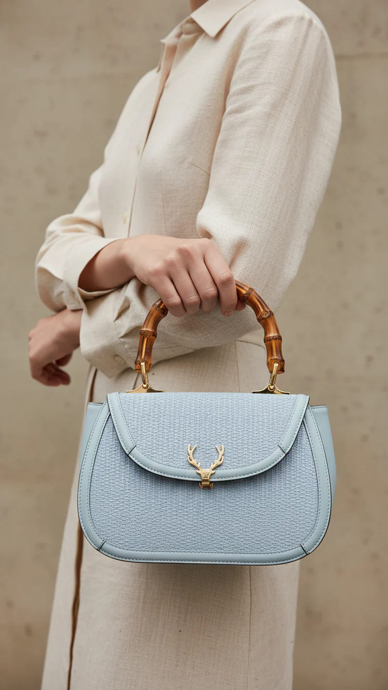 Sky Blue Formal Shoulder Bag P55731