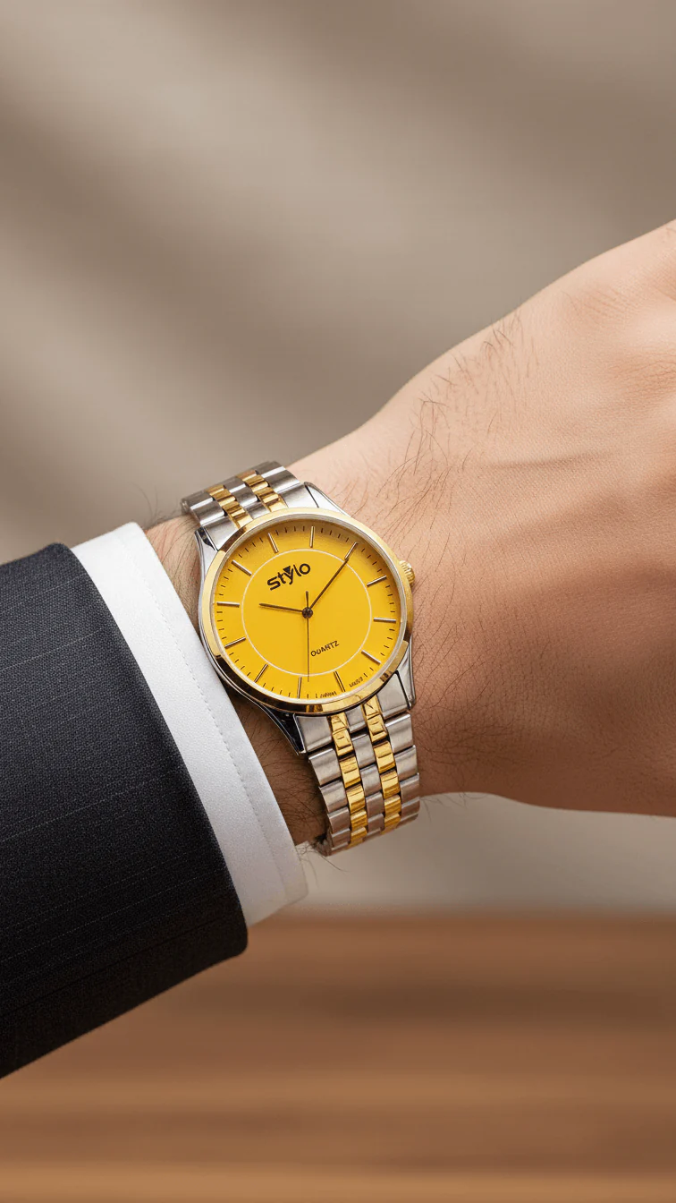Two Tone Gents Watch J34107
