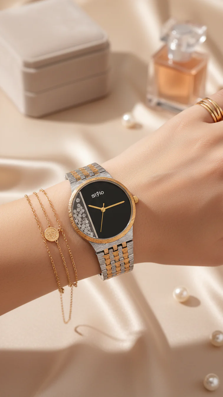 Two Tone Ladies Watch J33483