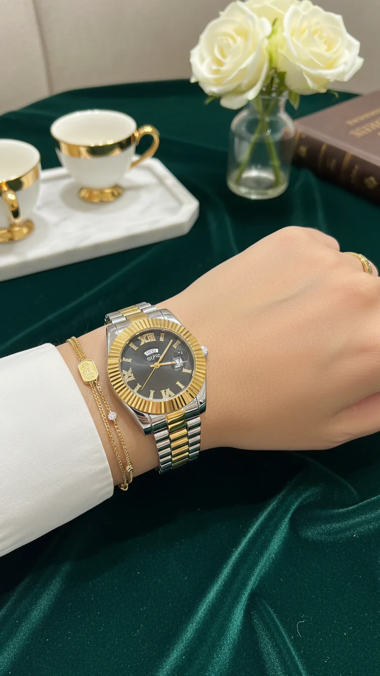 Two Tone Ladies Watch J34026