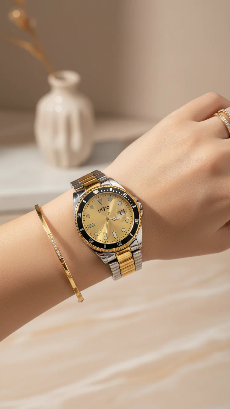 Two Tone Ladies Watch J34030