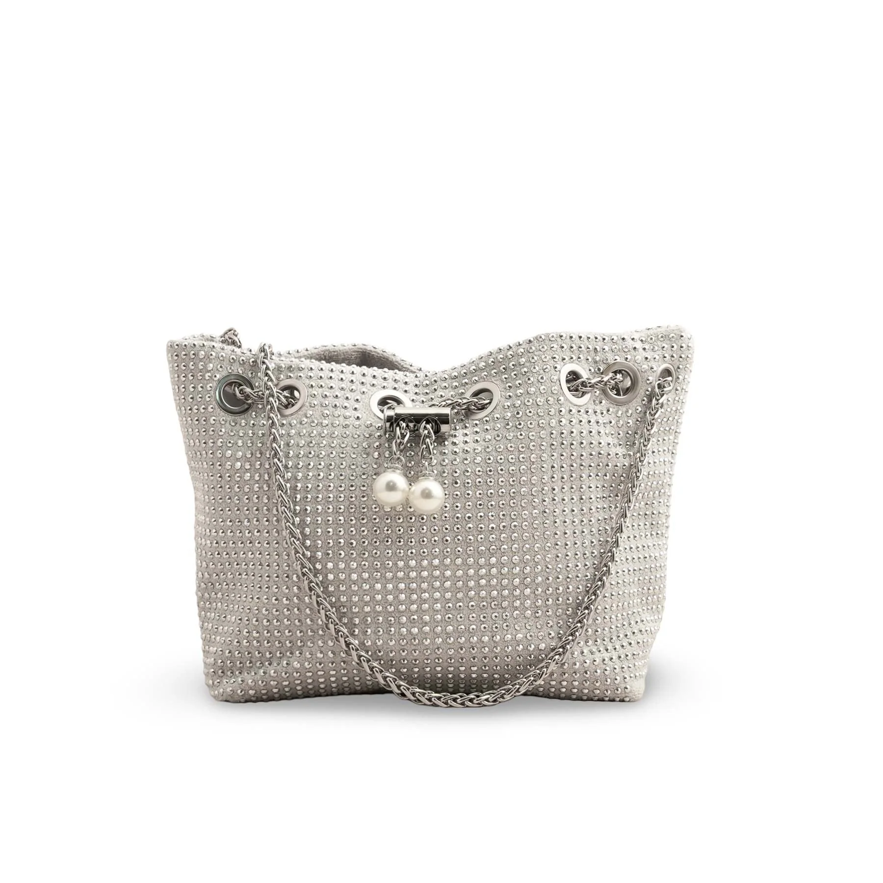 White Fancy Clutch P36204