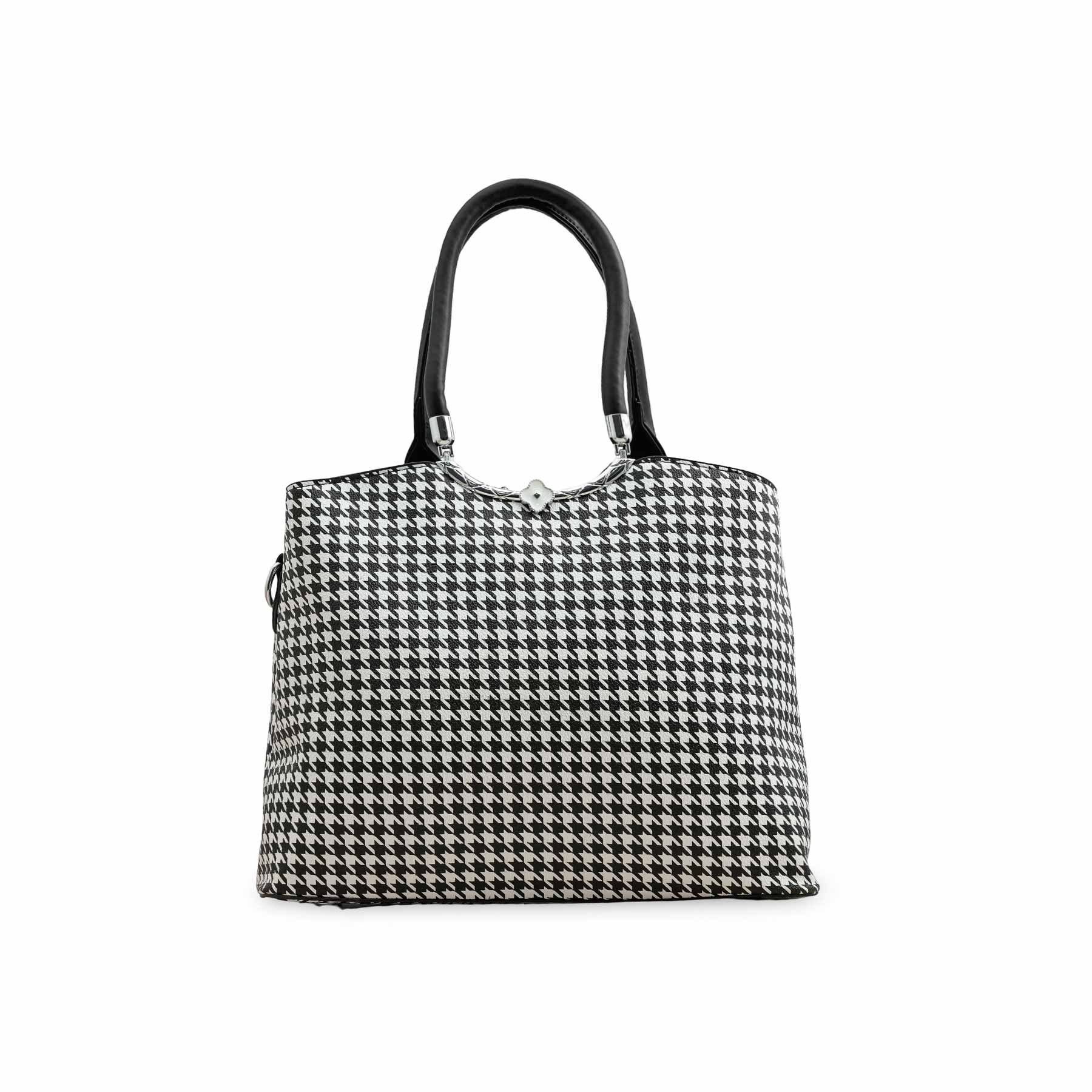 White Formal Hand Bag P36282