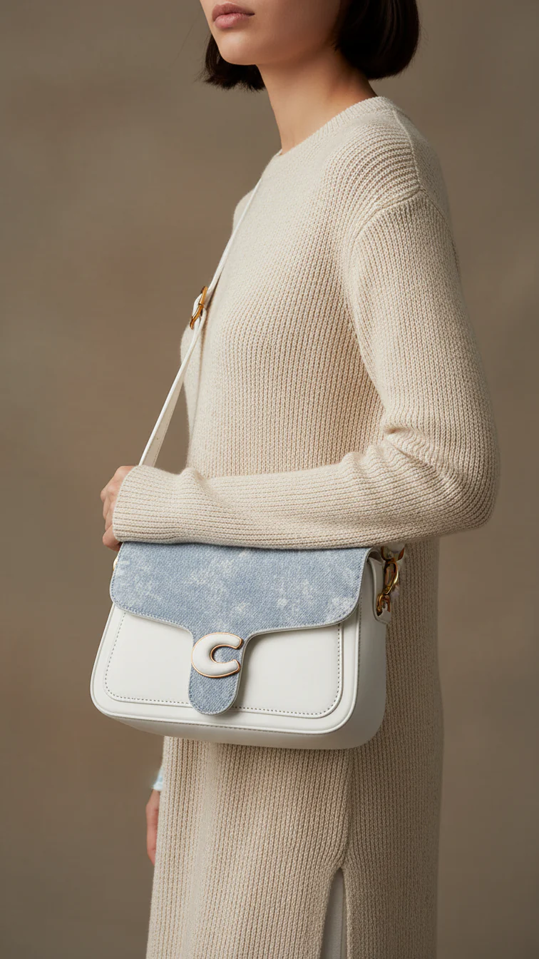 White Formal Pouch P36214