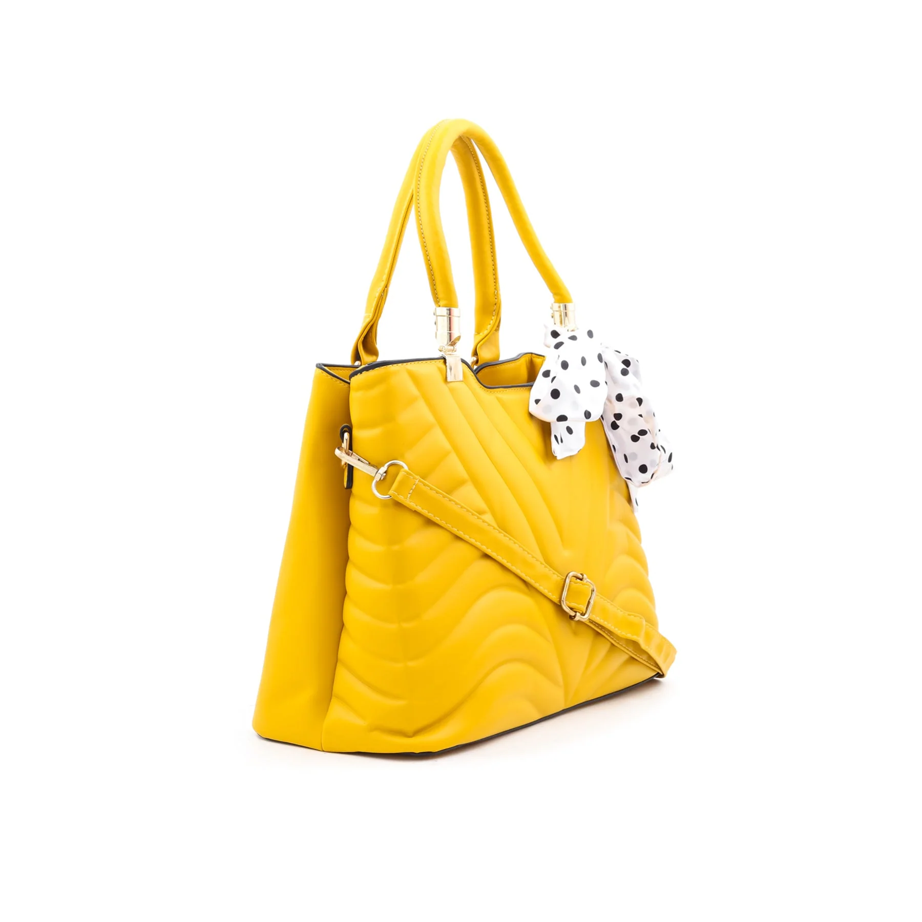 Yellow Formal Hand Bag P35634